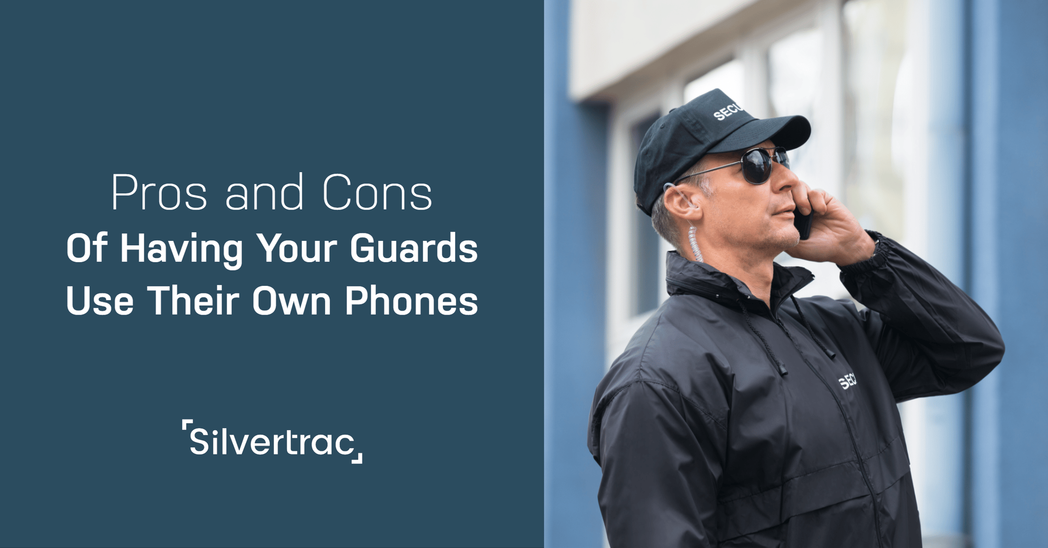 Guard Using Tablet 027: The Pros and Cons of Having Your Guards Use Their Own Phones